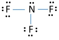 NF3 lewis structure